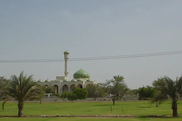 Oman has colourful Mosque domes
