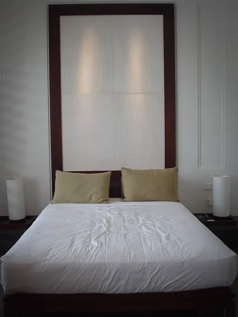 I'm wishing we'd taken the picture before the customary bed dive!