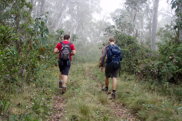 Next morning we head out on a 9 mile circuit of the Tops with day-packs