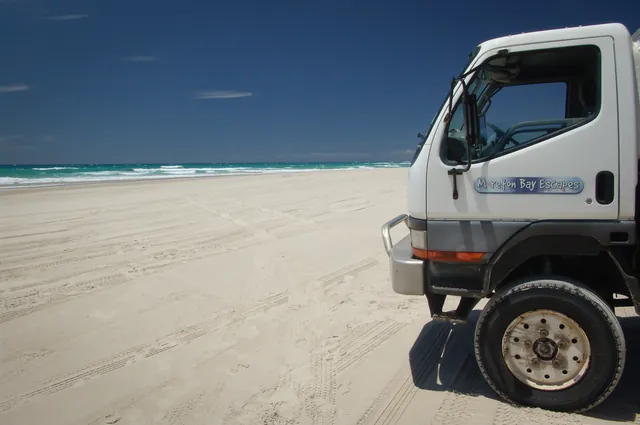 The faithful truck did a solid job of getting us around the sand tracks on the island