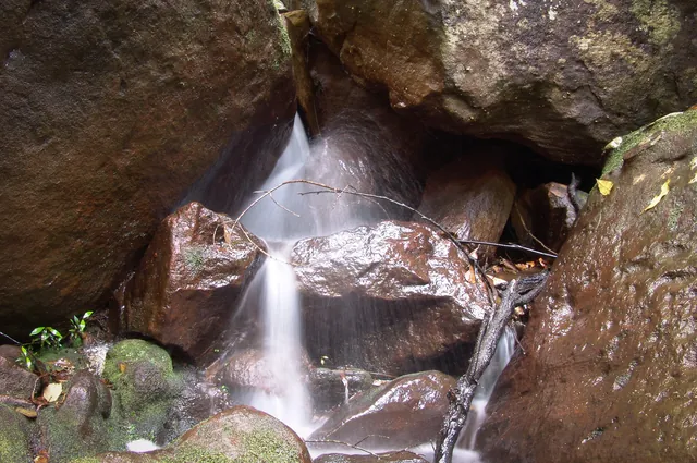 The water was clean and remote enough to drink it straight from the creek