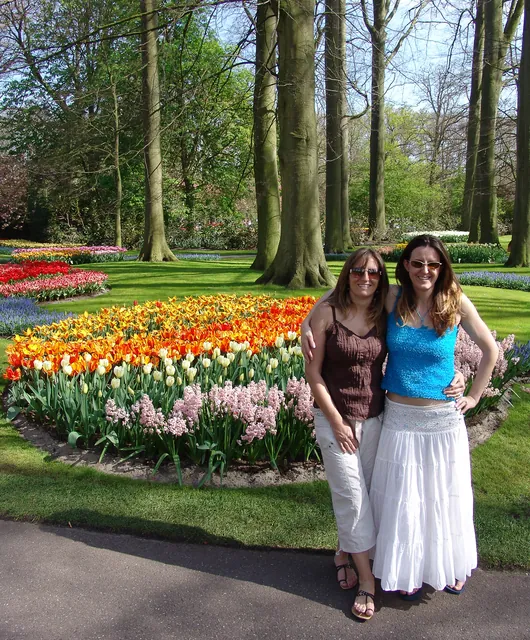 The gals getting a bit tulip'd out by now. Probably best we hit the bar for some mid-day refreshment