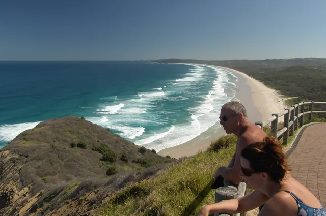 Some amazing views north and south as you reach the lighthouse car park