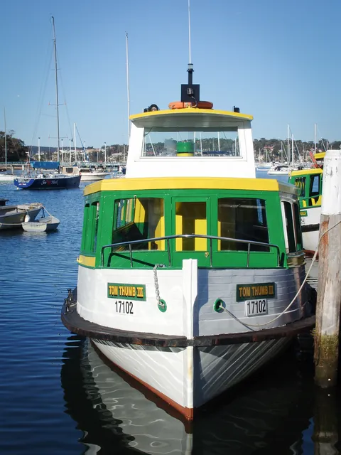 Setting off from Cronulla on the ferry to Bundeena