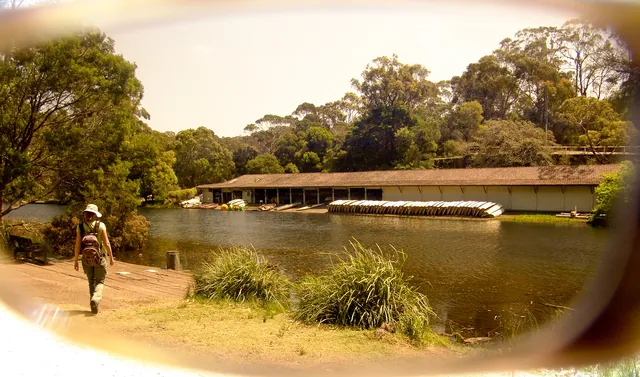 Audley Boat House, as seen through Arnette vision