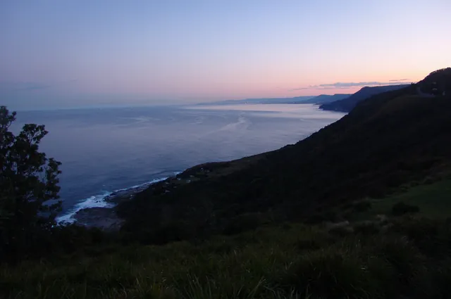 Finishing off with yet another stunning coastline vista at Otford Lookout