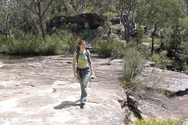 We reach Kangaroo Creek after an hour or so