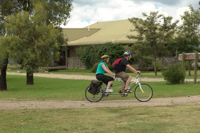 S&S switch bikes from monos to tandem. Steph literally putting her life in the hands of a maniac who wore out the handbrake on a MKII Ford Fiesta