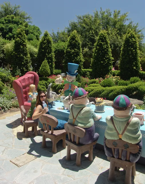 Gill got an invite to the party in the Storybook Garden