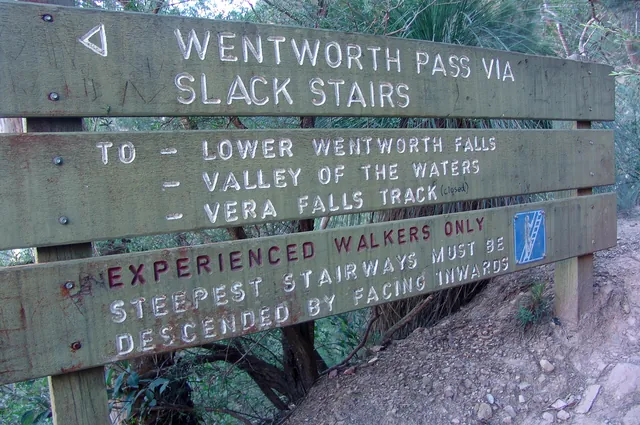 Slack Stairs is the lowlight of the trip for those fearing heights