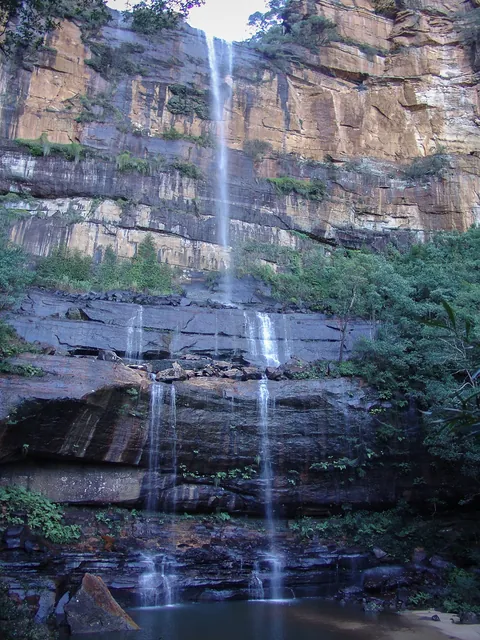 The final stage as the water trickles to the floor