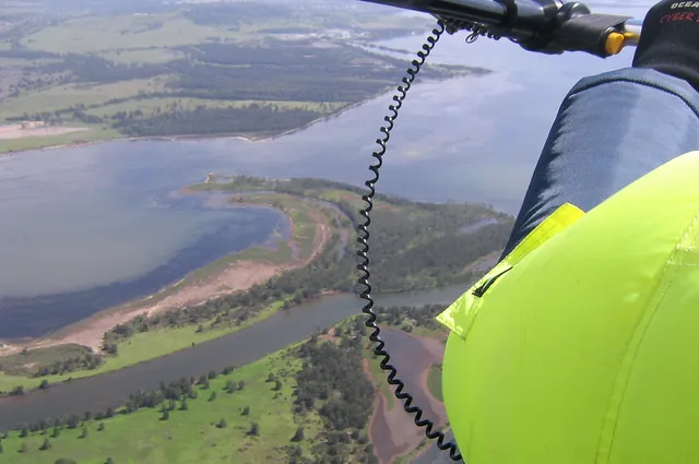 As part of instruction you're taught to always be on the lookout for an emergency landing strip should the unlikely engine failure happen