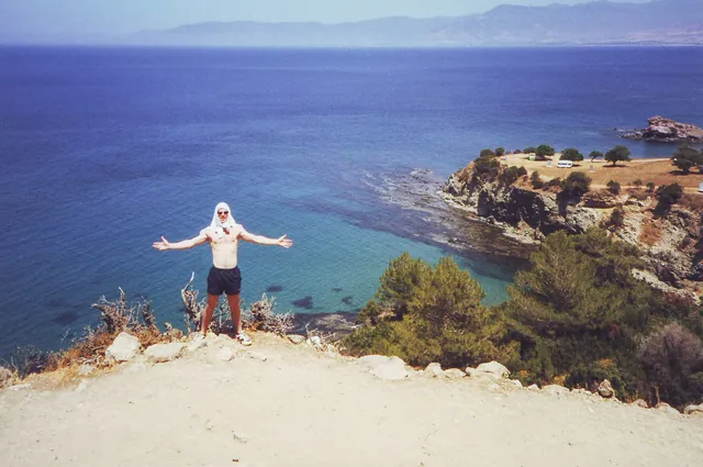 Stunning views and baking temperatures
