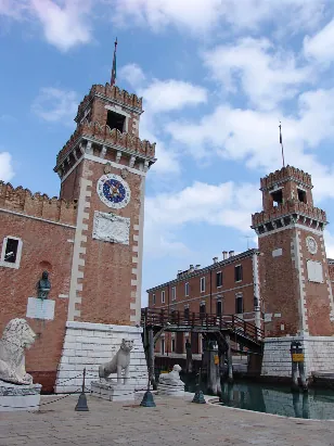 We walked down to the Venetian Arsenal