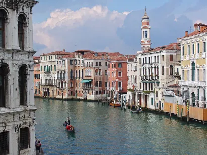 The Grand Canal Venice postcard shot