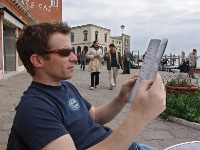 Next day, a quick coffee before we set out on our exploration of the island of Murano