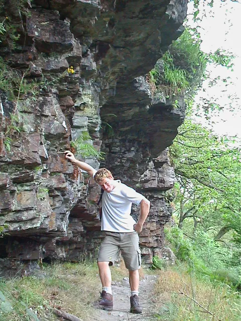 Rugged Brecon Beacons rocks