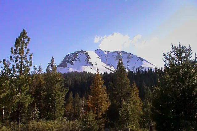 Mount Lassen looking fantastic as we leave from the northern side of the park
