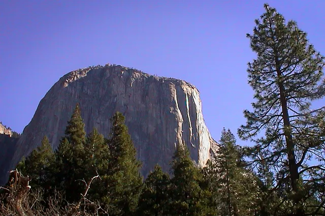 The majestic El Capitan comes into view