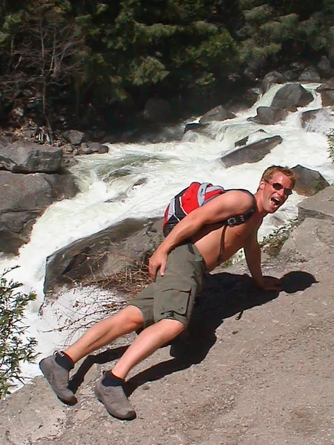 We take an easy hike up to see Vernal Fall and Nevada
Fall
