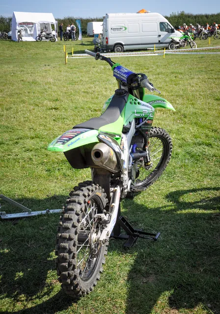 Sexy stuff ... Kawasaki 450 motocross bike