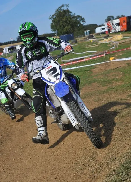 Enjoying the handling of the Yamaha WR125 but, as was to be expected, it seemed a bit under-powered compared to the practice run on the Honda CRF250