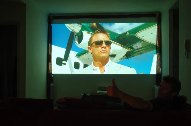 Of course, the projector was shipped to Cronulla and the home cinema re-established ... "Oh yes!"