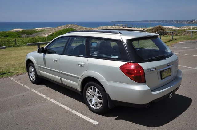 Our trusty Subaru Outback which took us to many places in NSW