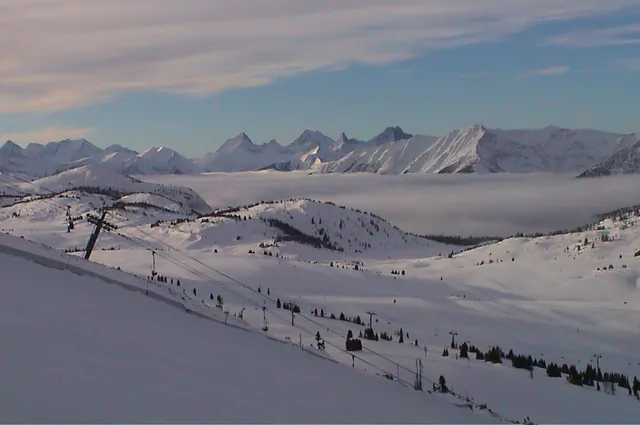 A nice cloud inversion in the valley