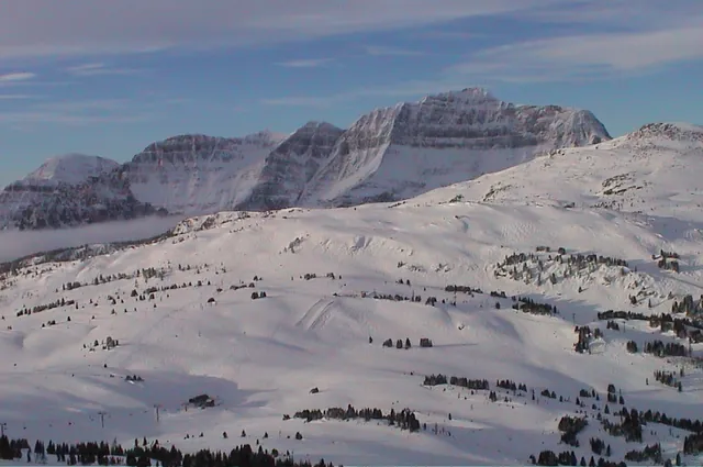 Stunning Banff mountain vista
