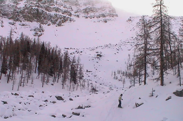 This is where we're most at home - in the lesser explored off-piste sections of resorts