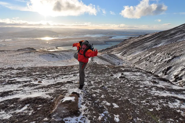 The heavy wind and snow conditions made me feel like I was fighting my way up the whole journey to the summit