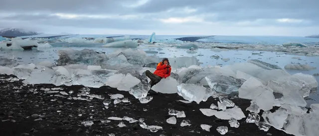 "Excuse me, I ordered this ice retail, not wholesale. What the heck am I supposed to do with this?"