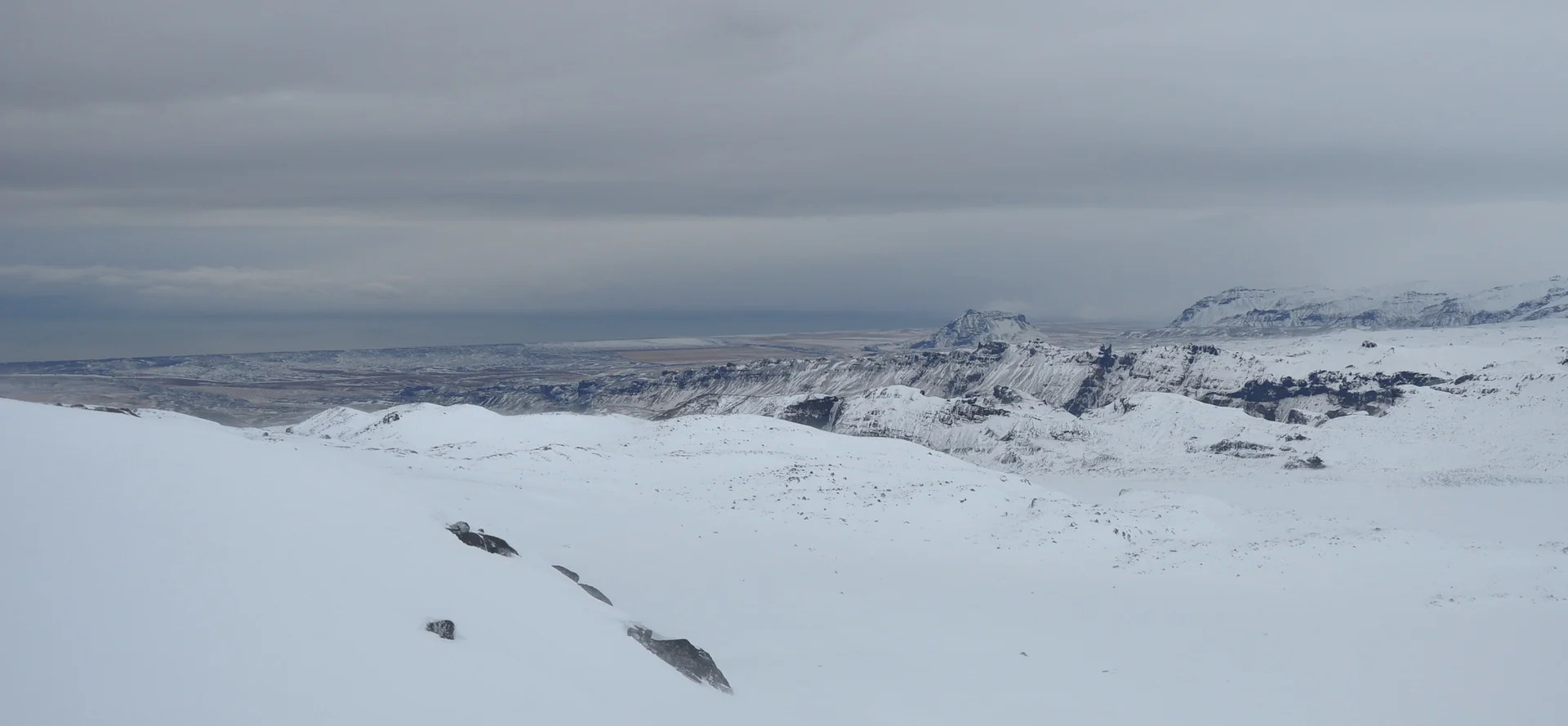 Snowmobiling on Myrdalsjokull