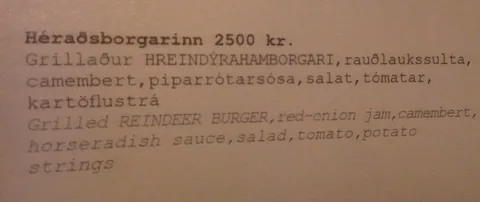 Reindeer bap? Don't mind if I do
