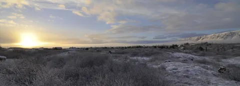 Freezing cold, but worth getting the tripod and ultra-wide lens out for