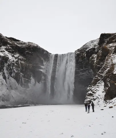Probably the favourite of our waterfalls on the South Iceland trip - Skogarfoss