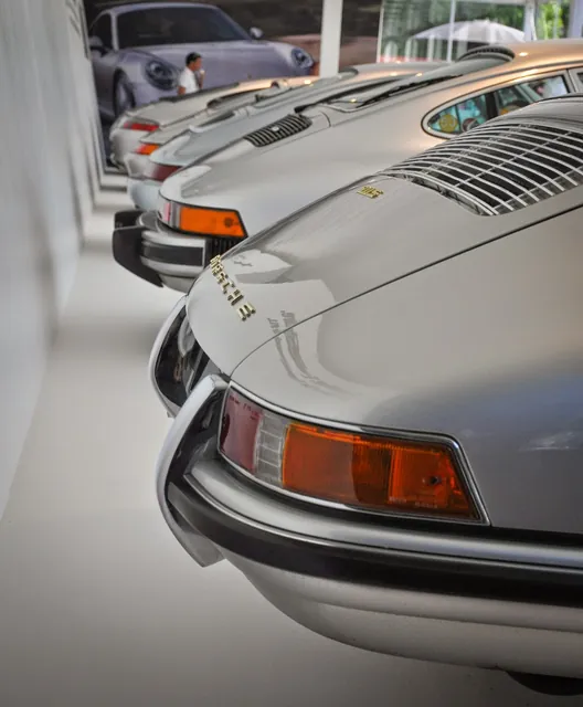 The 911 50th anniversary stand. Not as impressive as I'd hoped.
