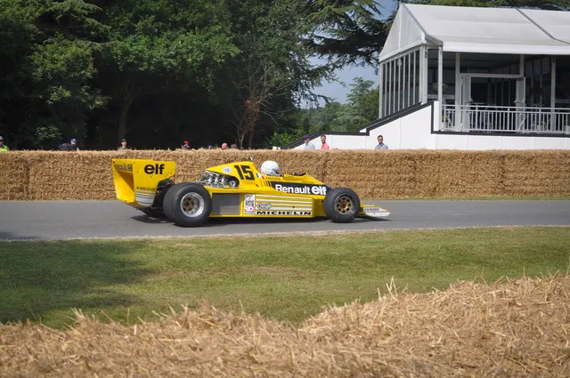 Old school F1 cars ... all of them creating one heck of a noise. Unbelievable actually by road and sports car standards.