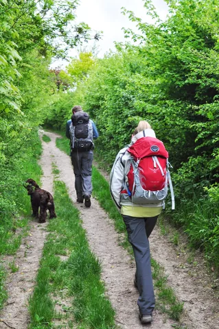 Back on the trail again. Heading north to rejoin the Ridgeway