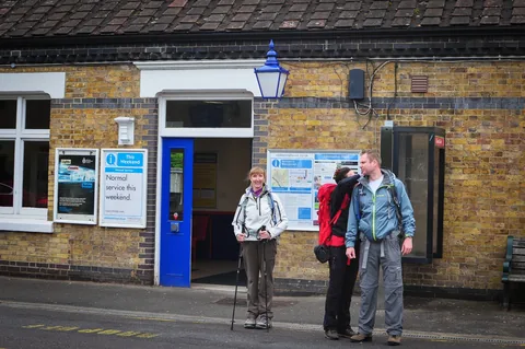 Off we go again. Day 2, starting from Wendover rail station