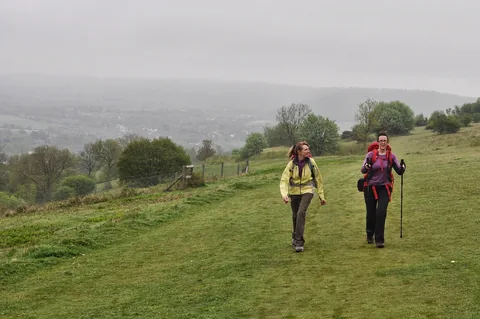 Misty weather on the second day