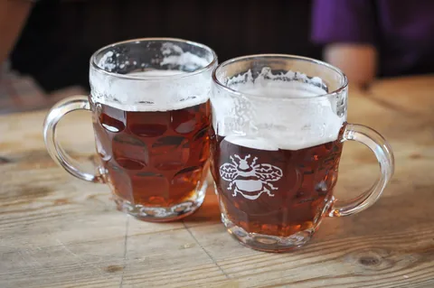 Cheeky pint of Brakspear for lunch