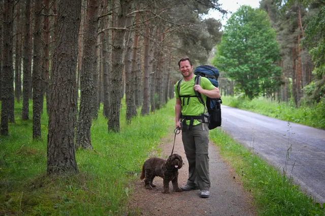 Stoked to be setting off on the big hike with complete freedom on where we walk and camp