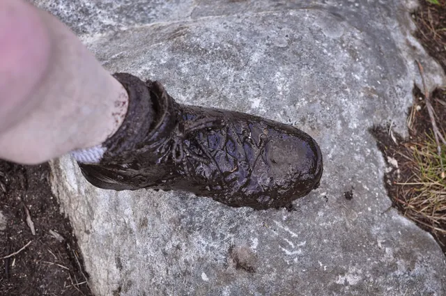 Foot in the sludge