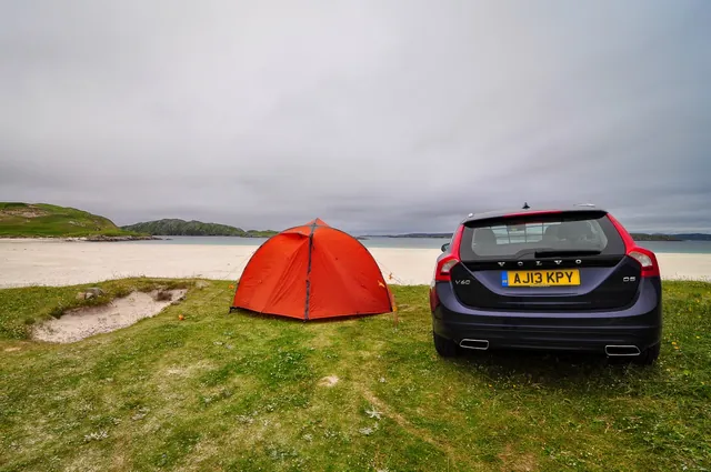 The white sand beach lived up to its reputation. Stunning, and in the UK, who knew?