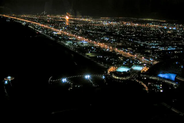 Dubai from the Burj bar