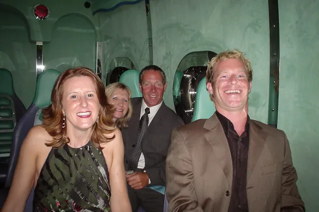 The faux submarine ride to the restaurant is an enjoyable lead-up to an underwater dining experience