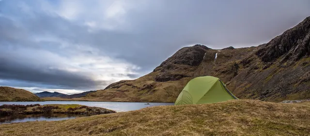 We had the tarn to ourselves for the night. Very pleased with the views