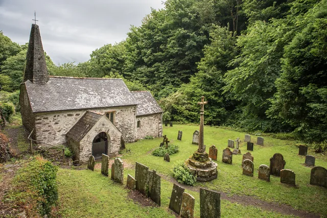 Culbone Church. Claimed to be the smallest intact church in England